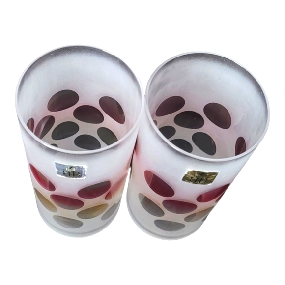 Birks Frosted Highball Glasses and Ice Bucket - Picture 9 of 9